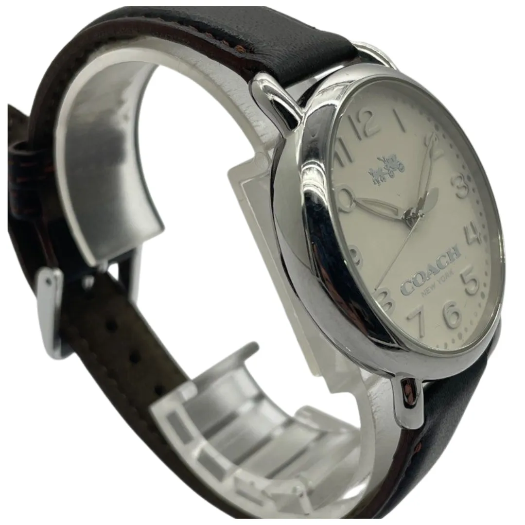 Coach 36mm Quartz White Dial Watch