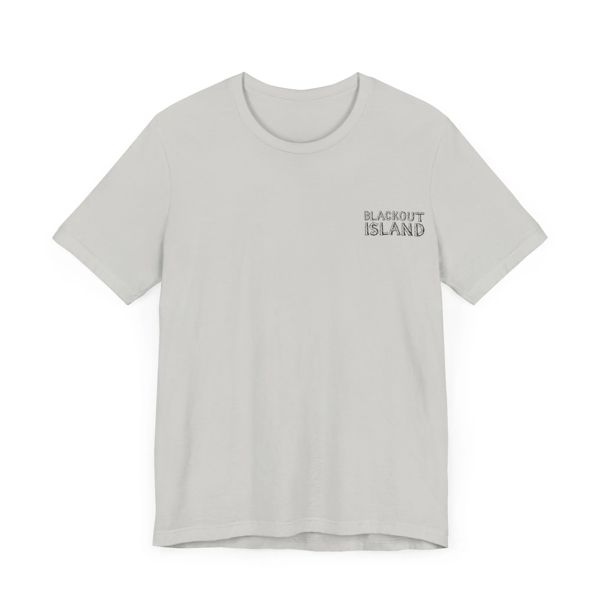 Coconut Palm B/W Tree T-Shirt Short Sleeve Shirt