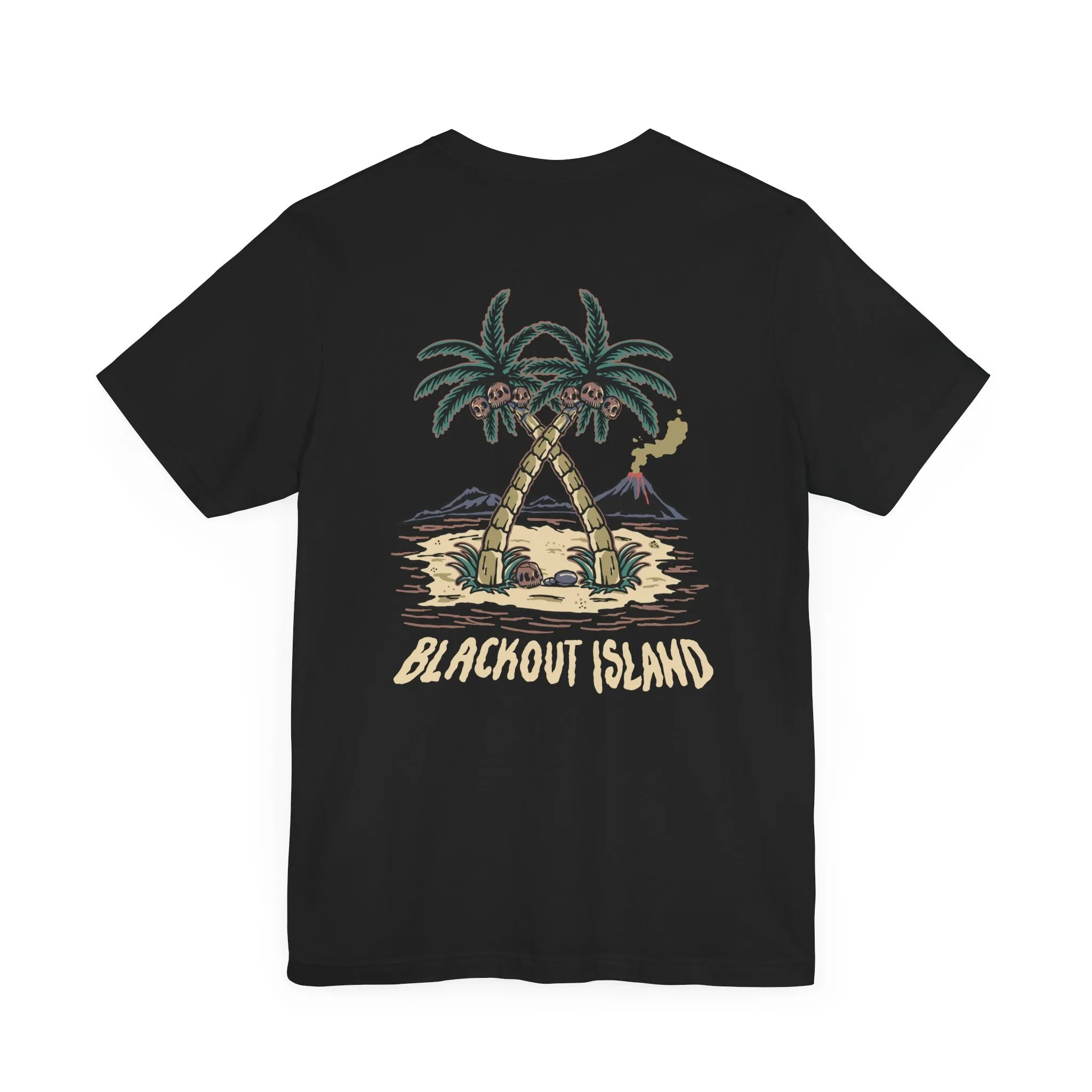 Coconut Palm Tree T-Shirt Short Sleeve Shirt