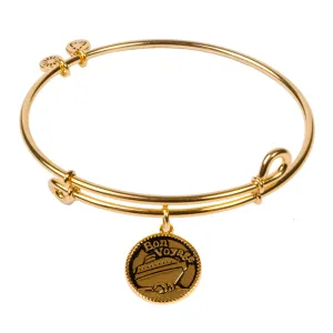 Cruise Ship, Bangle 18K Gold Plated