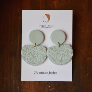 Crystal Blue Persuasion Statement Earrings