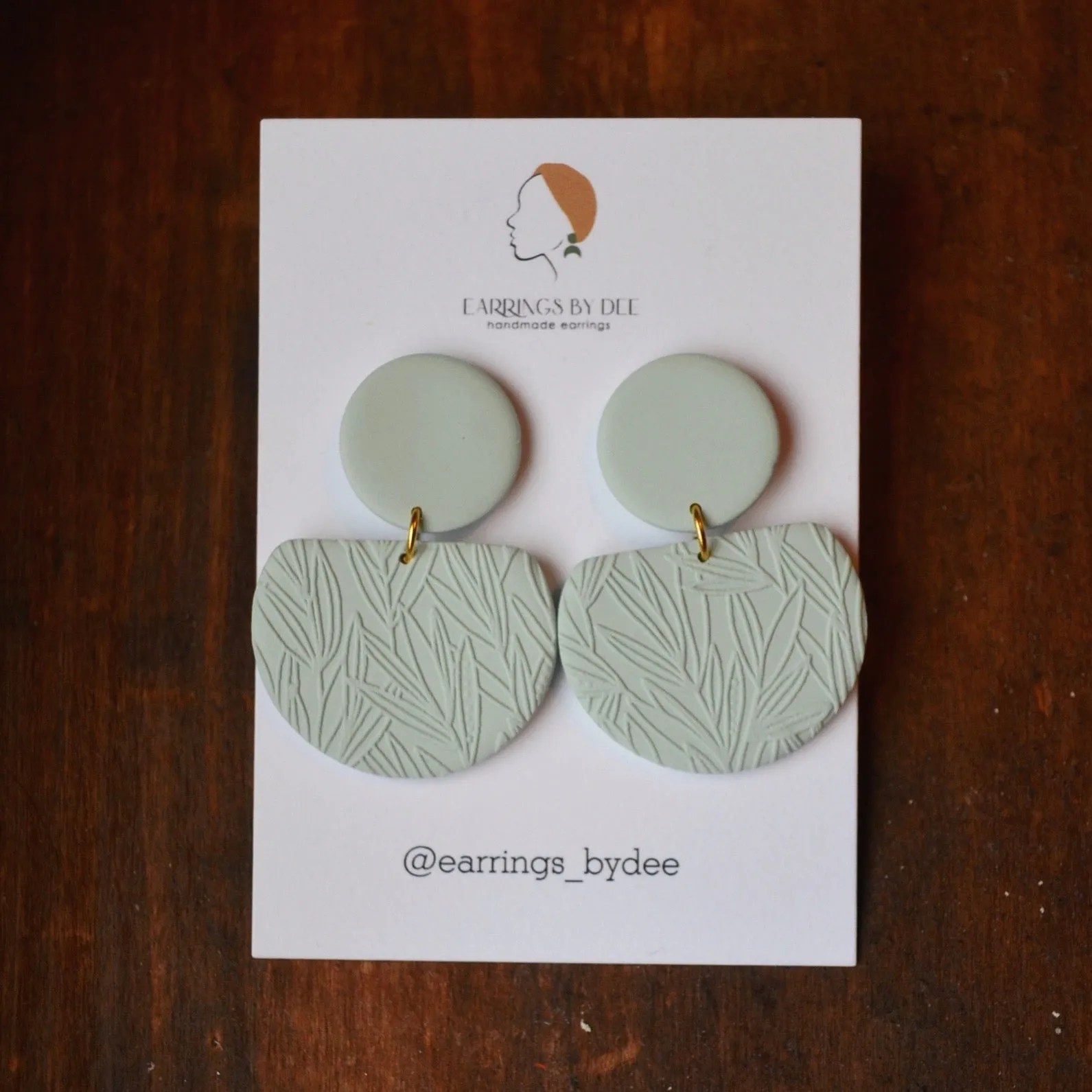 Crystal Blue Persuasion Statement Earrings