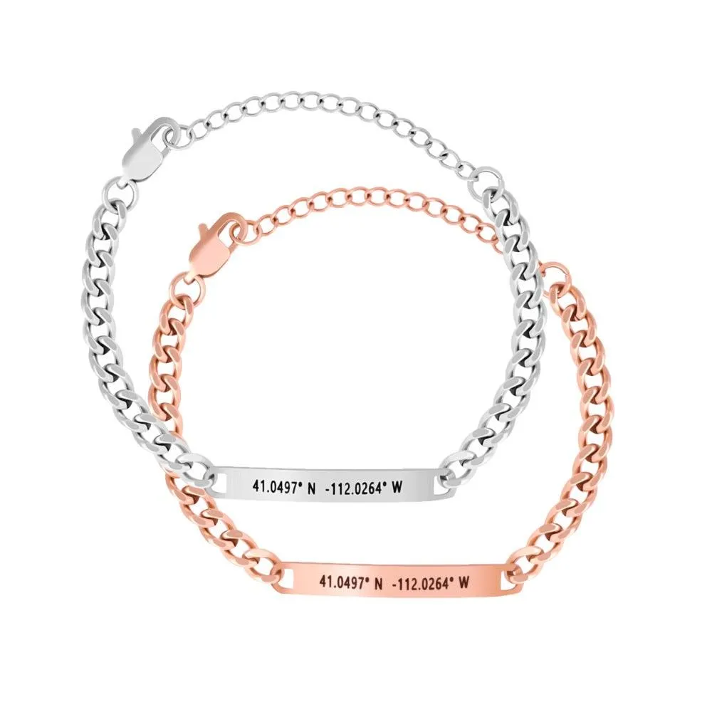 Custom Chain Bracelet Set