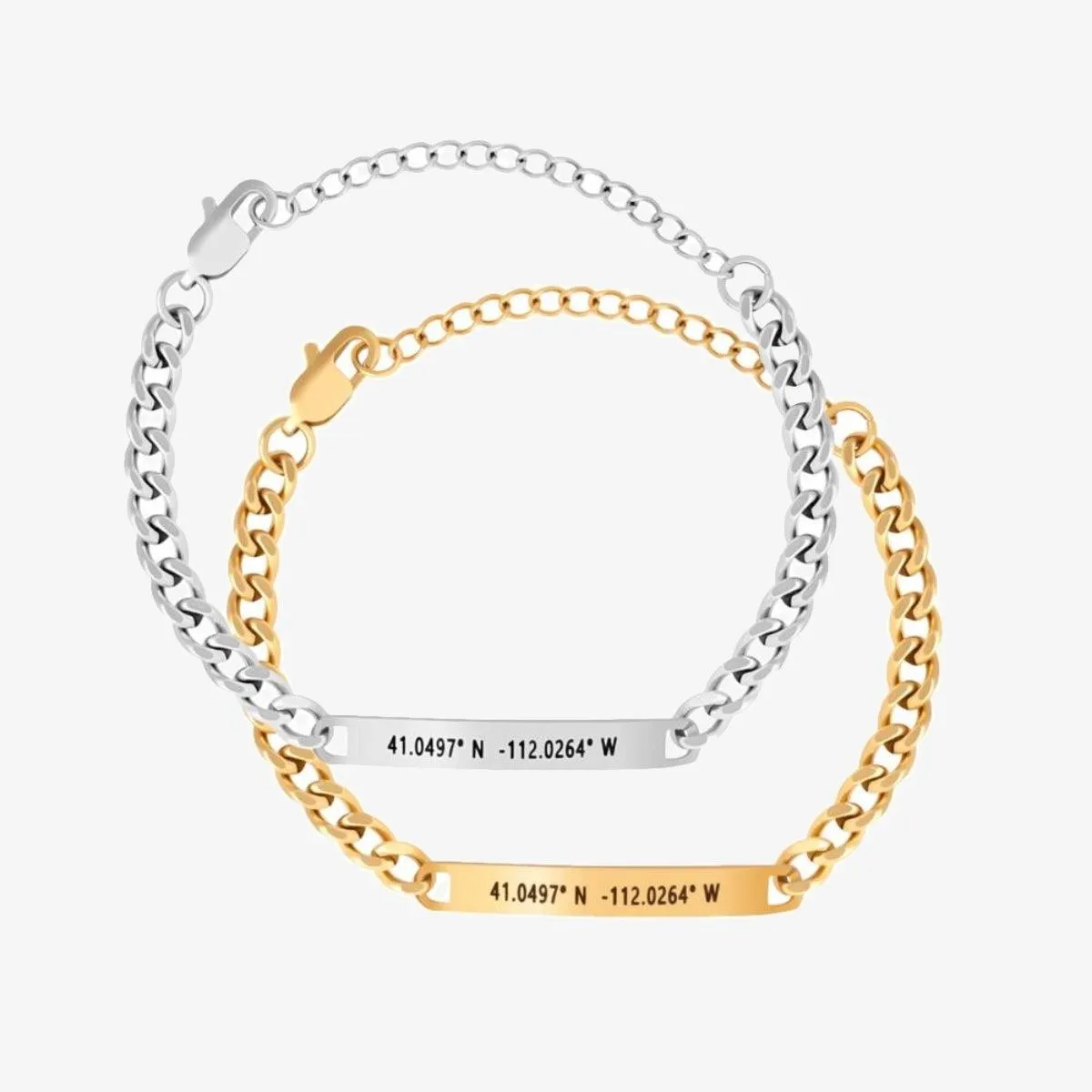 Custom Chain Bracelet Set
