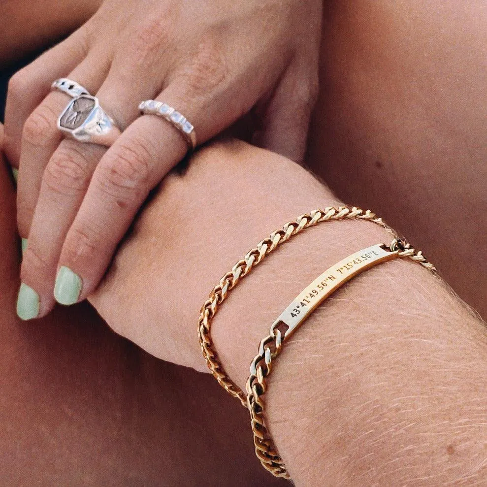 Custom Chain Bracelet Set