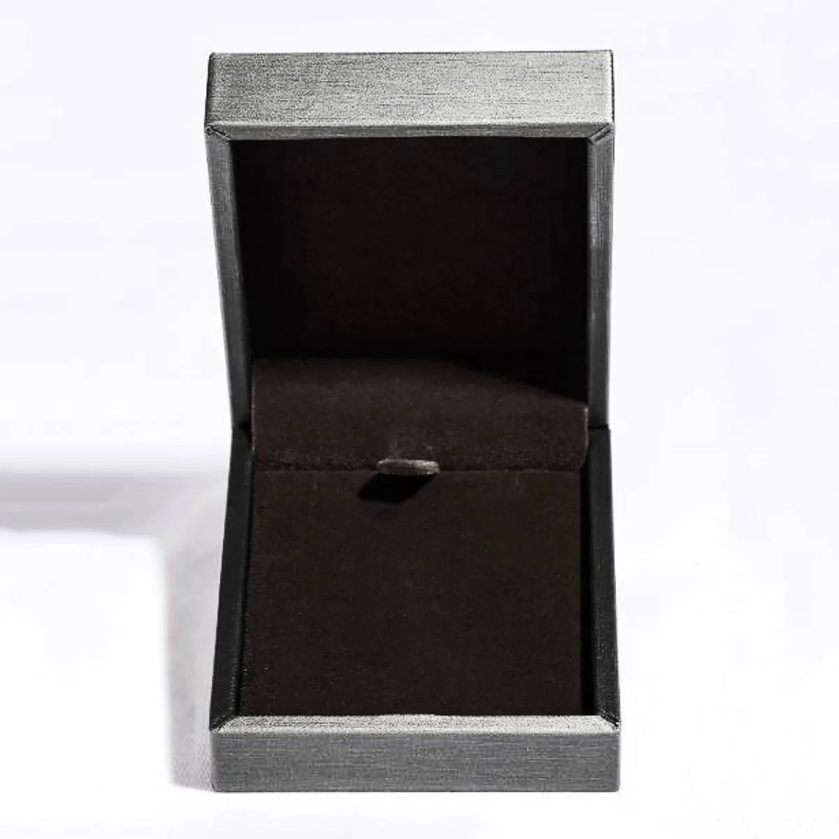 Dainty Round Moissanite Solitaire Pendant Necklace in Sterling Silver