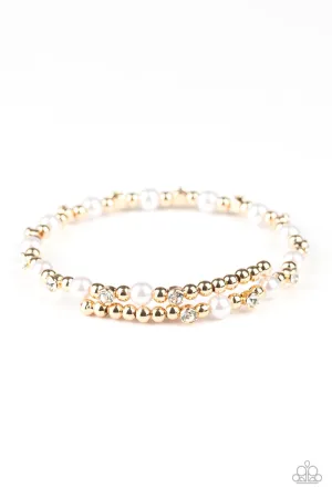 Decadently Dainty Gold Paparazzi Bracelet