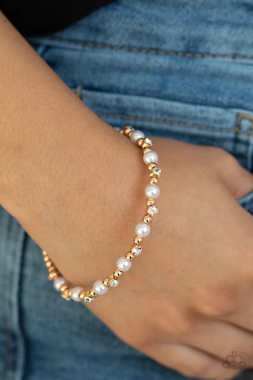 Decadently Dainty Gold Paparazzi Bracelet
