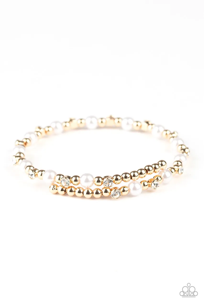 Decadently Dainty Gold Paparazzi Bracelet