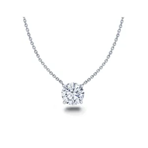 Diamond Solitaire Necklace