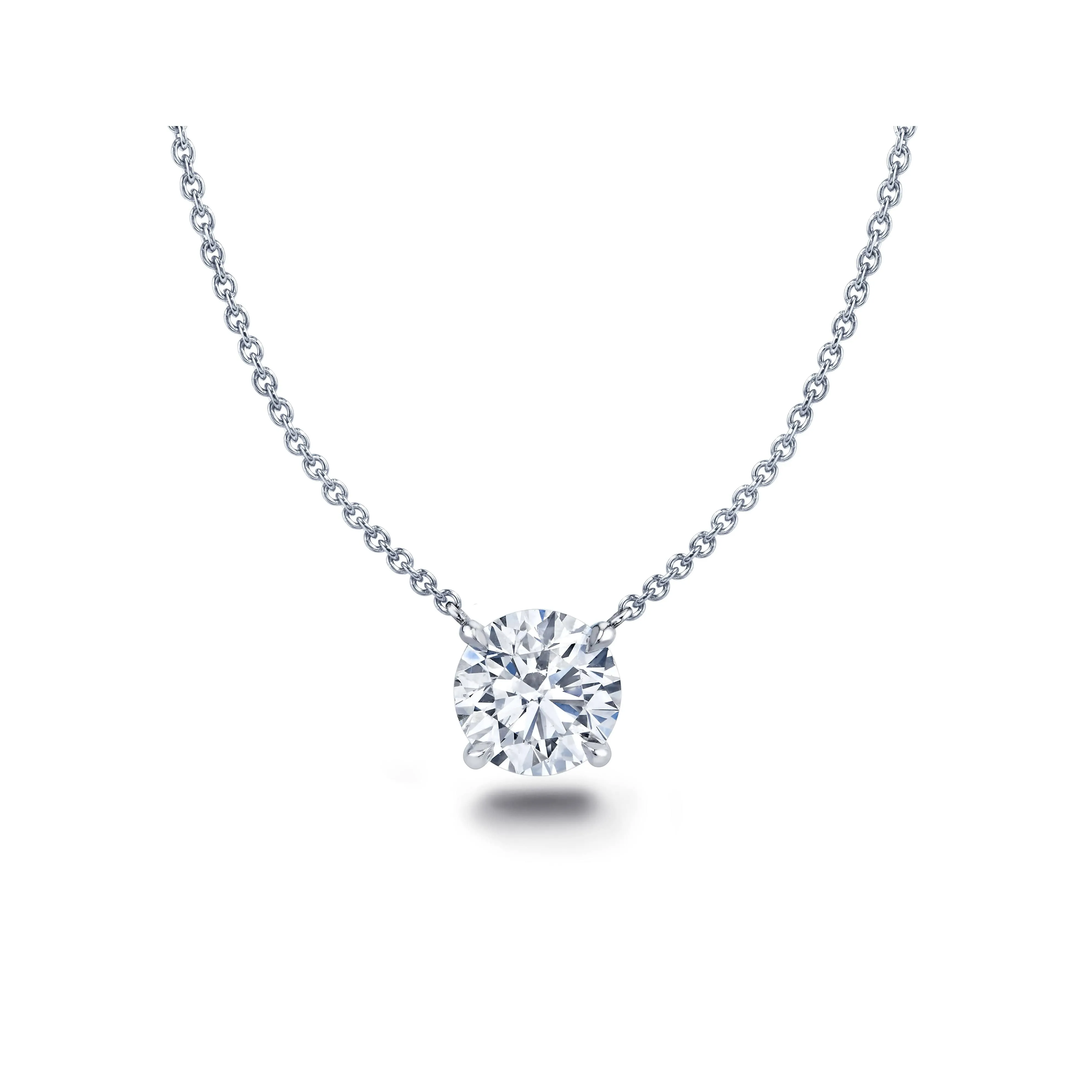 Diamond Solitaire Necklace