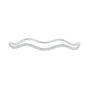 Diamond Wave Bangle