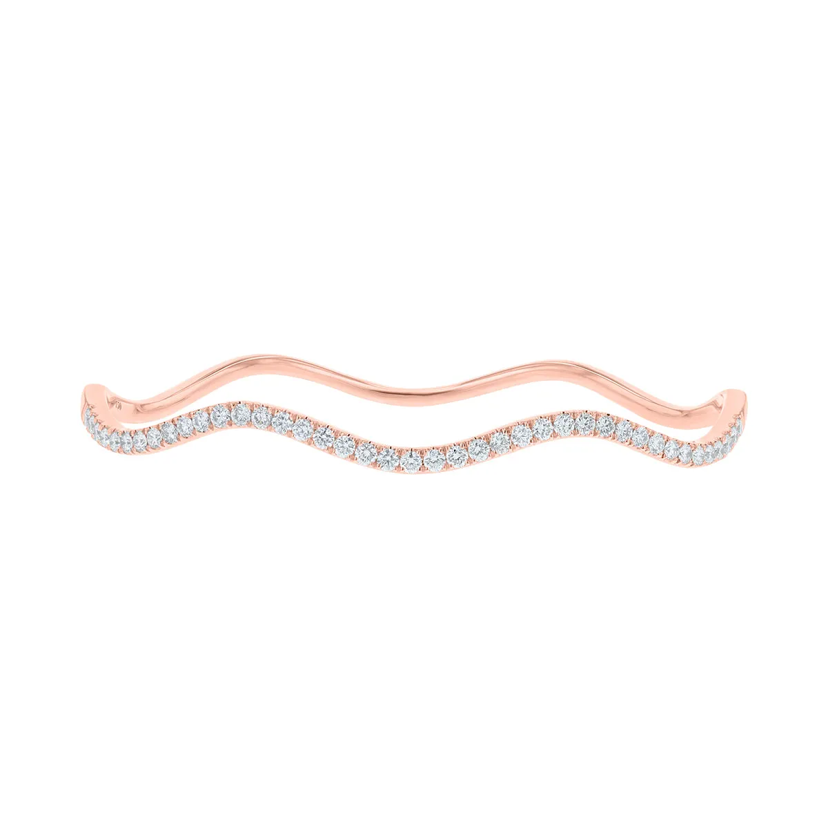 Diamond Wave Bangle