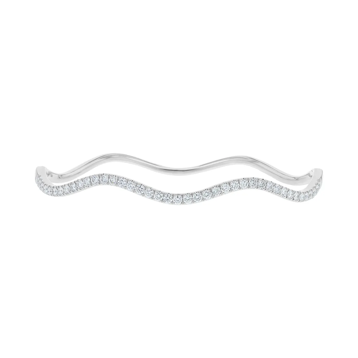 Diamond Wave Bangle