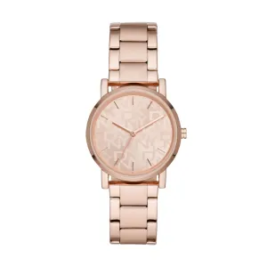 DKNY Women's Rose Gold Analog Stainless Steel Watch