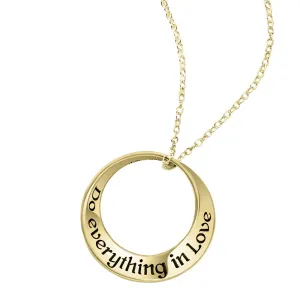 Do Everything in Love 14K Necklace