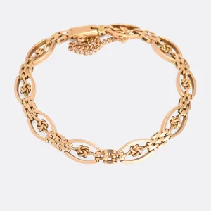 Edwardian "Love Knot Gate" Bracelet