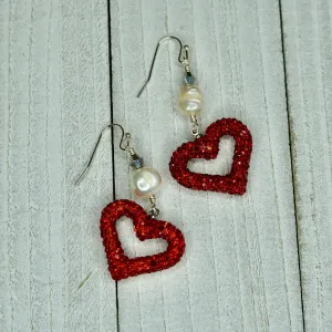 Erika Williner Designs - Missy Heart Earrings