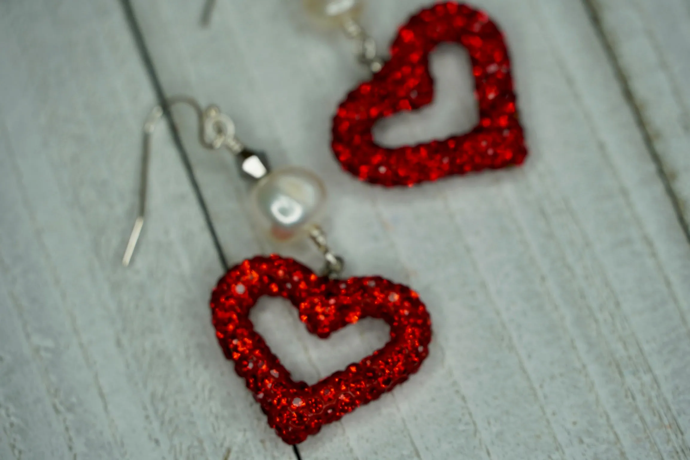 Erika Williner Designs - Missy Heart Earrings