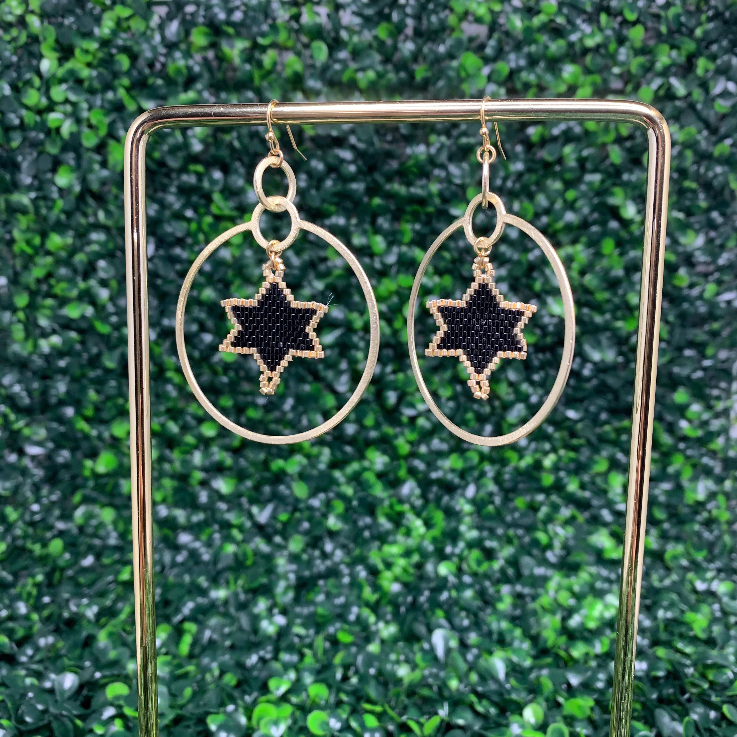 Erika Williner Designs - Stella Nera Earrings
