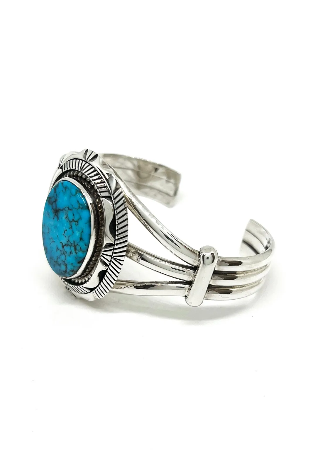 Eugene Belone Turquoise Cuff Bracelet