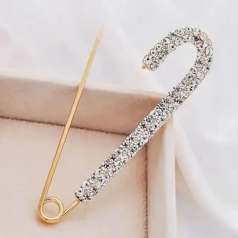 Exquisite Purple Lavender Brooch Women'S Brooches Crystal Rhinestone Bouquet Pins Clothing Coat Luxury Jewelry Girl Gift