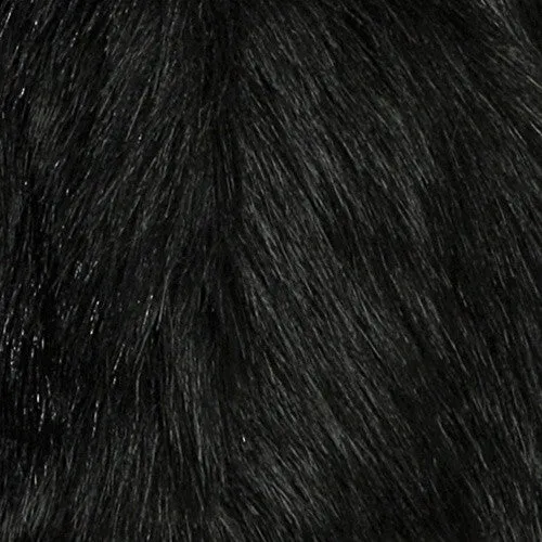 Faux Fur Shawl with Jet Black Fox