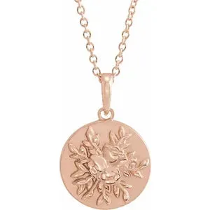 Floral 16-18" Necklace or Pendant 88067