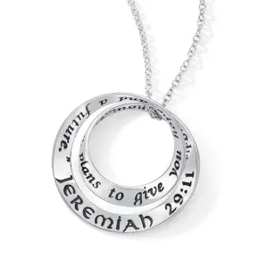 For I Know The Plans I Have For You - Jeremiah 29:11 Necklace