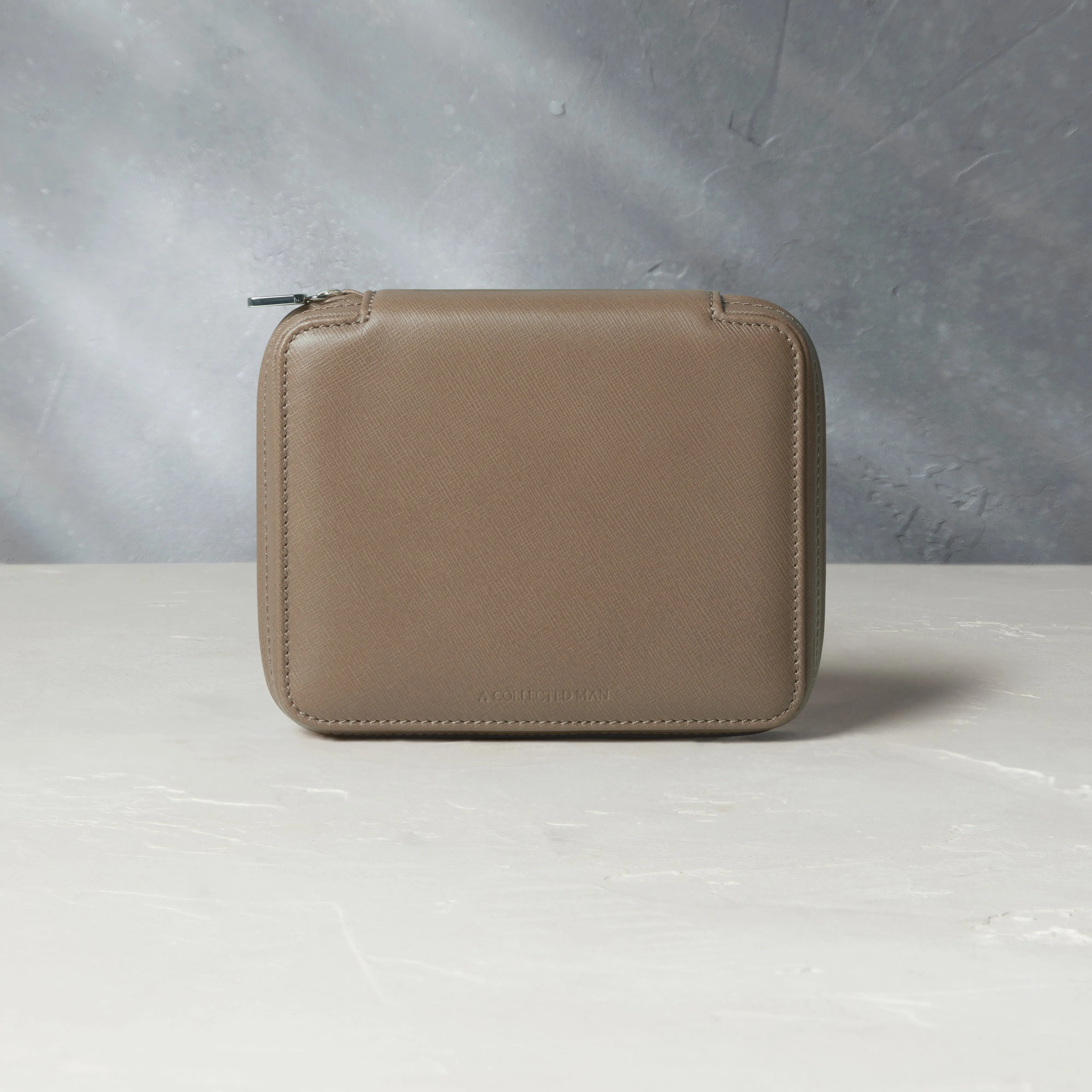 four-watch folio, saffiano
