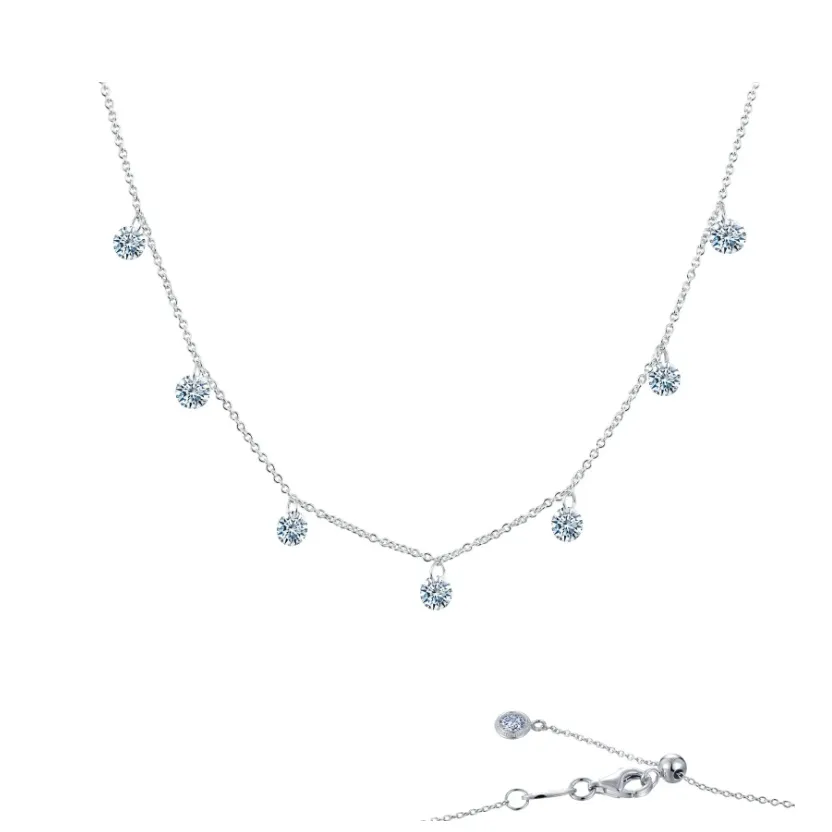 Frameless Raindrop Necklace