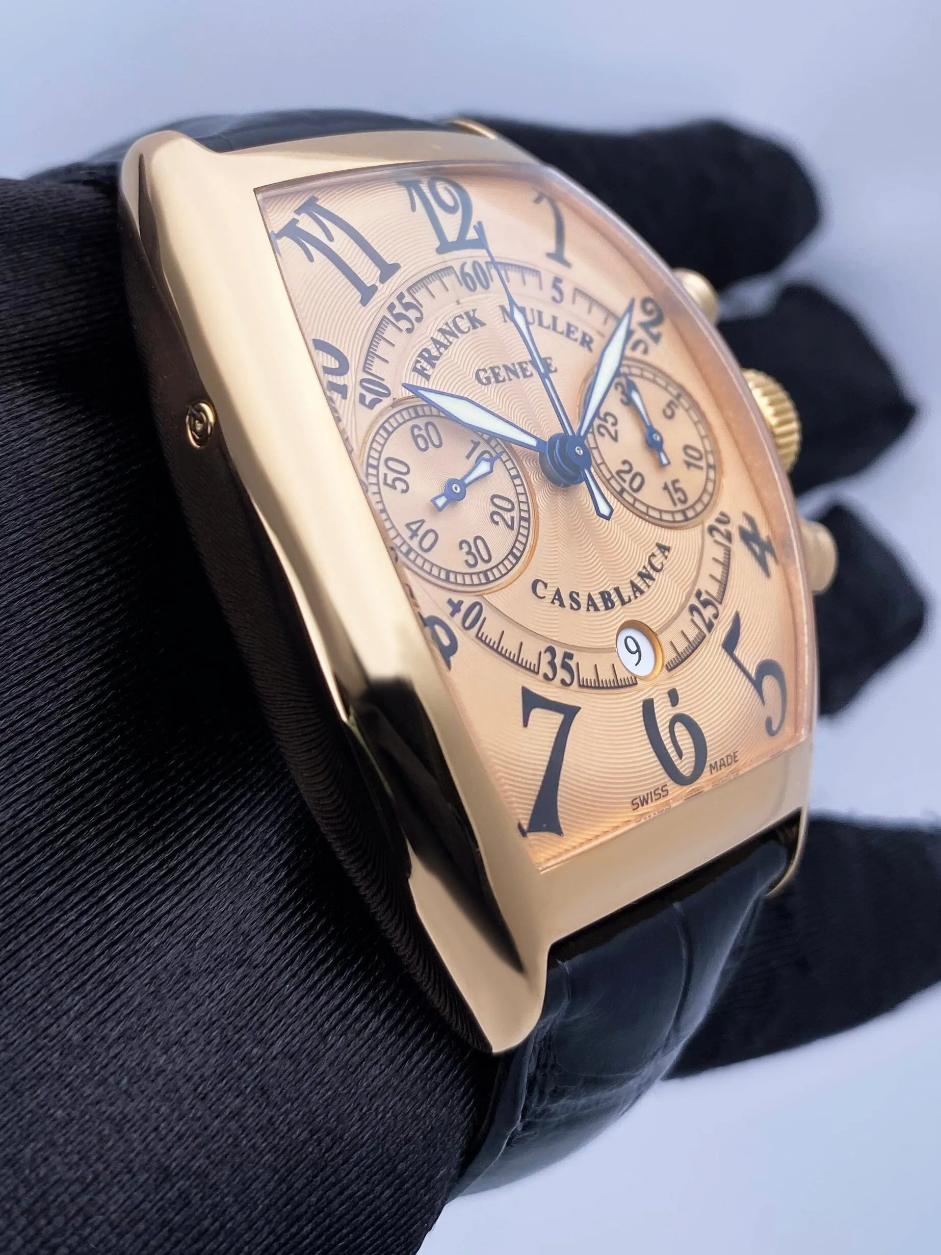 Franck Muller Casablanca 8800 C CC DT 18K Rose Gold Watch