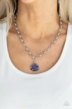 Gallery Gem Purple Paparazzi Necklace