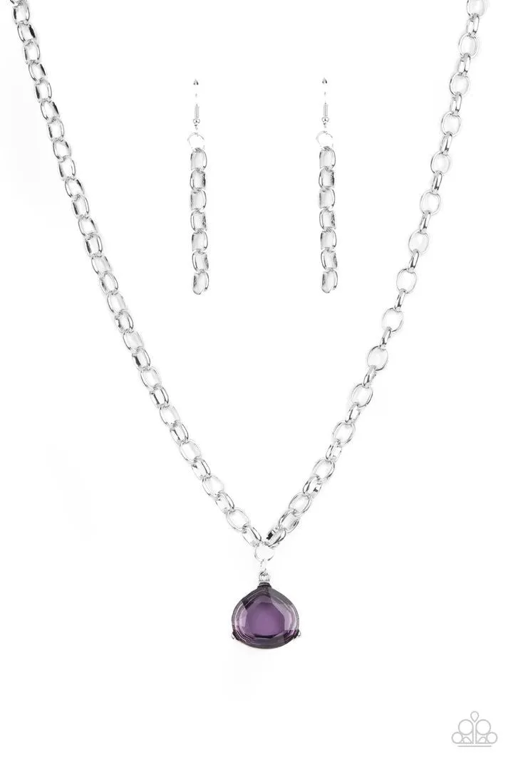 Gallery Gem Purple Paparazzi Necklace