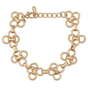 Geometric Clasp Bracelet