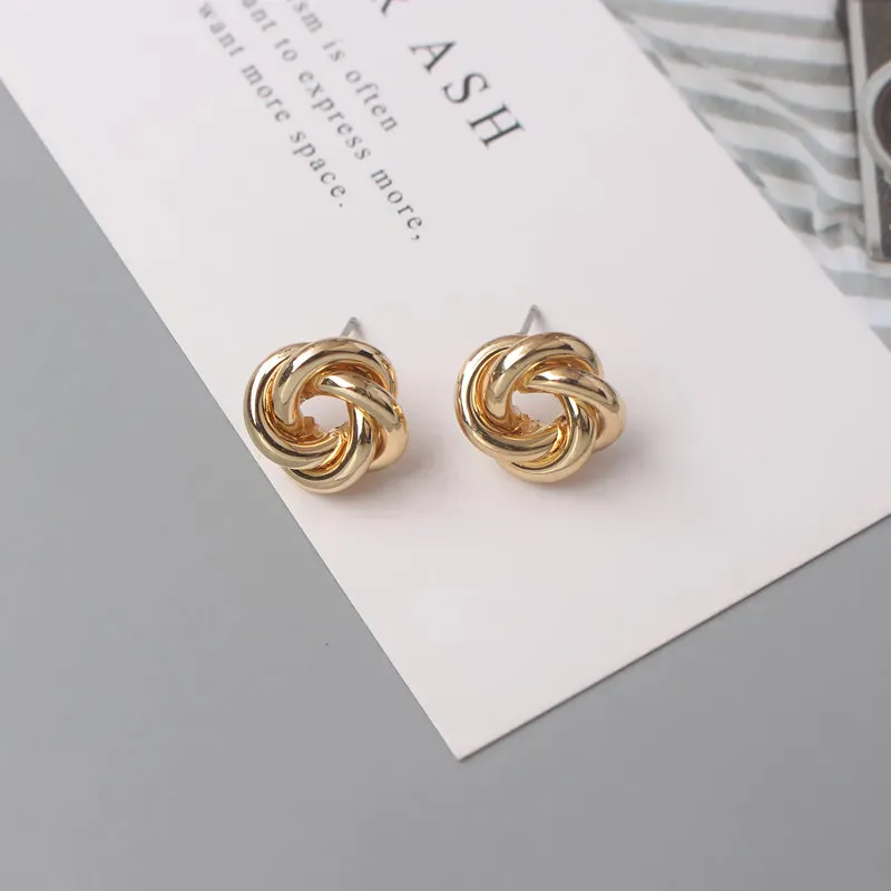 Geometric Statement Earrings