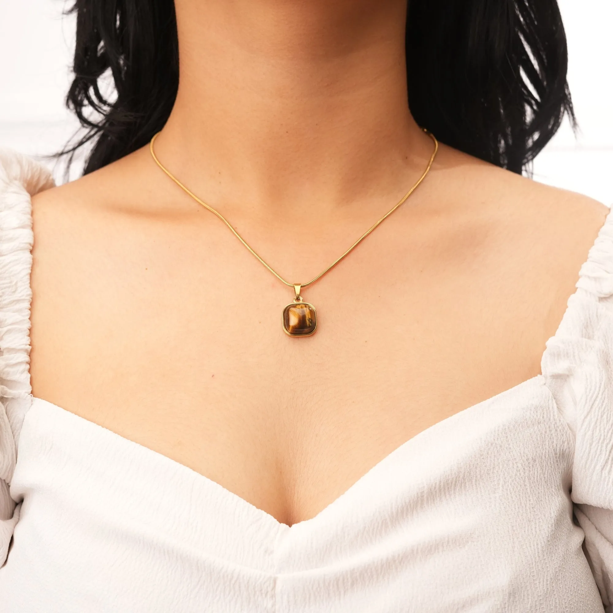 Glowing Gemstone Necklace
