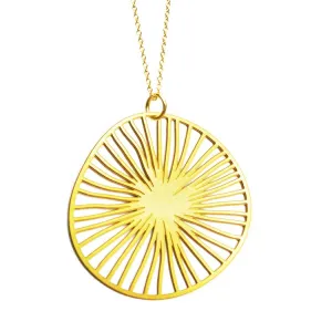 Gold Plated Radius Necklace
