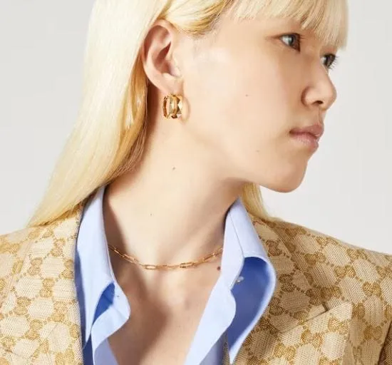 GUCCI LINK TO LOVE NECKLACE