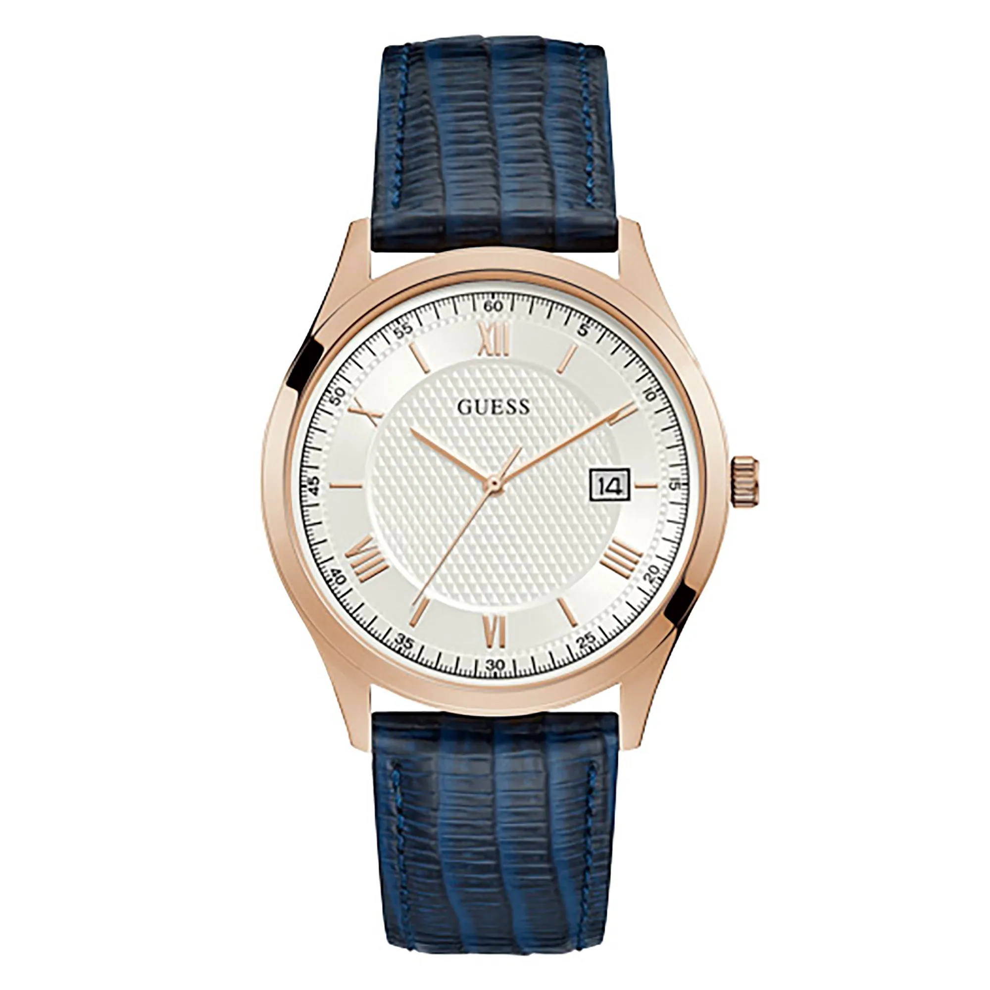 Guess Men's Watch Rose Gold Tone Case Quartz
