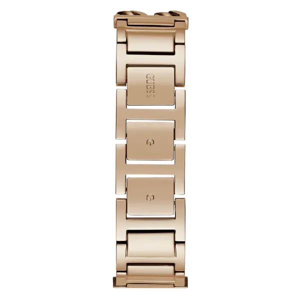 Guess MOD ID Rose Gold Stainless Steel Rose Gold Dial Quartz Watch for Ladies - GW0668L3