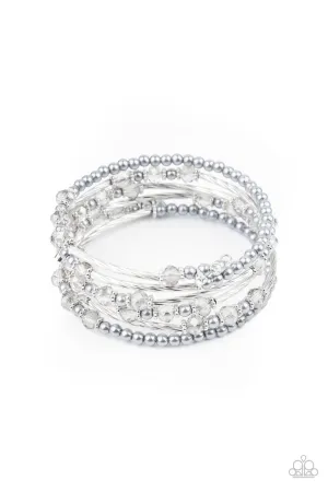 Head-Turning Twinkle Silver Paparazzi Bracelet