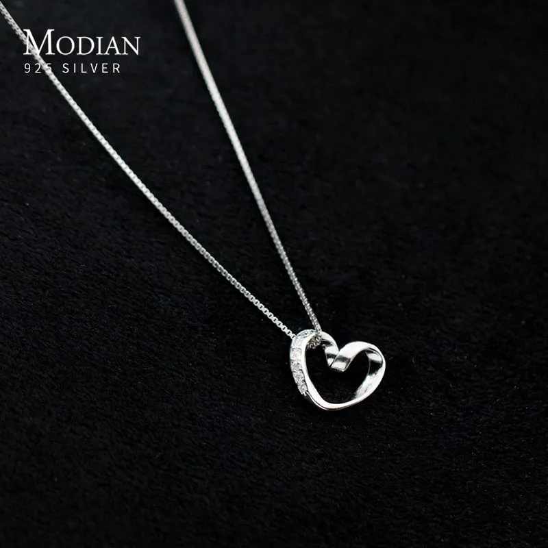 Heart Pendant Necklace for Women