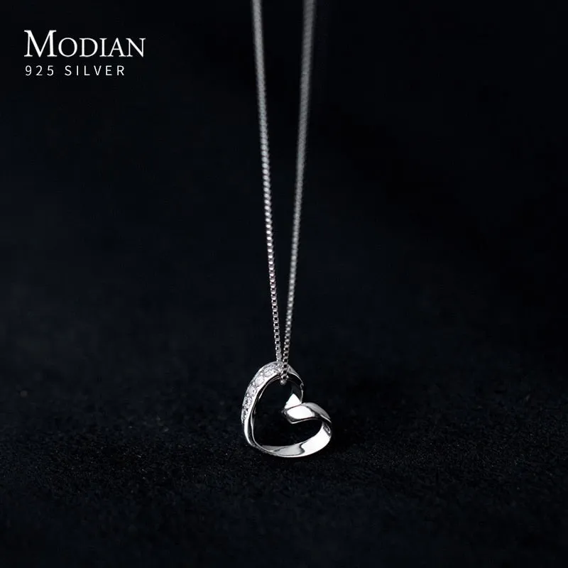 Heart Pendant Necklace for Women