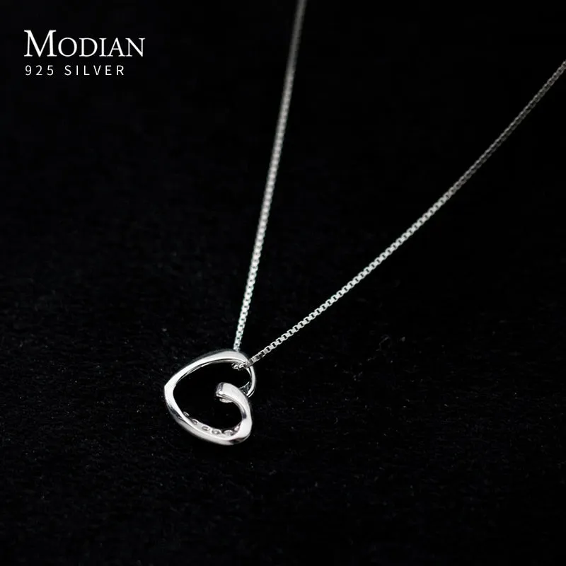 Heart Pendant Necklace for Women