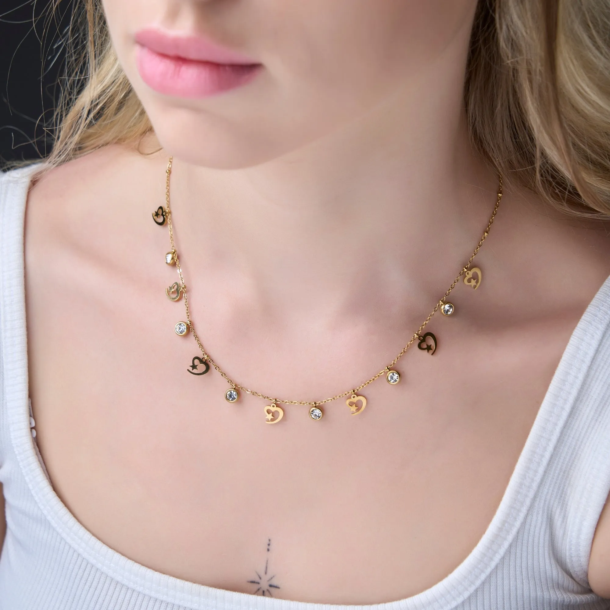 Hearts in Motion Necklace
