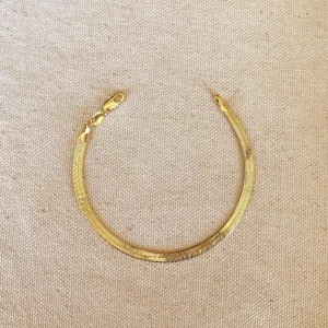 Herringbone Bracelet - 4mm