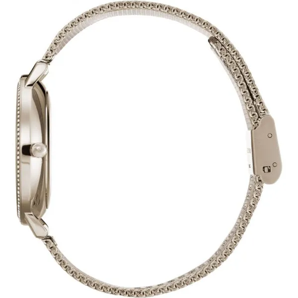 HUGO BOSS Infinity Rose Gold Mesh Bracelet Rose Gold Dial Quartz Watch for Ladies - 1502519