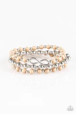 Immeasurably Infinite Brown Bracelet