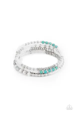 Infinitely Dreamy White Paparazzi Bracelet